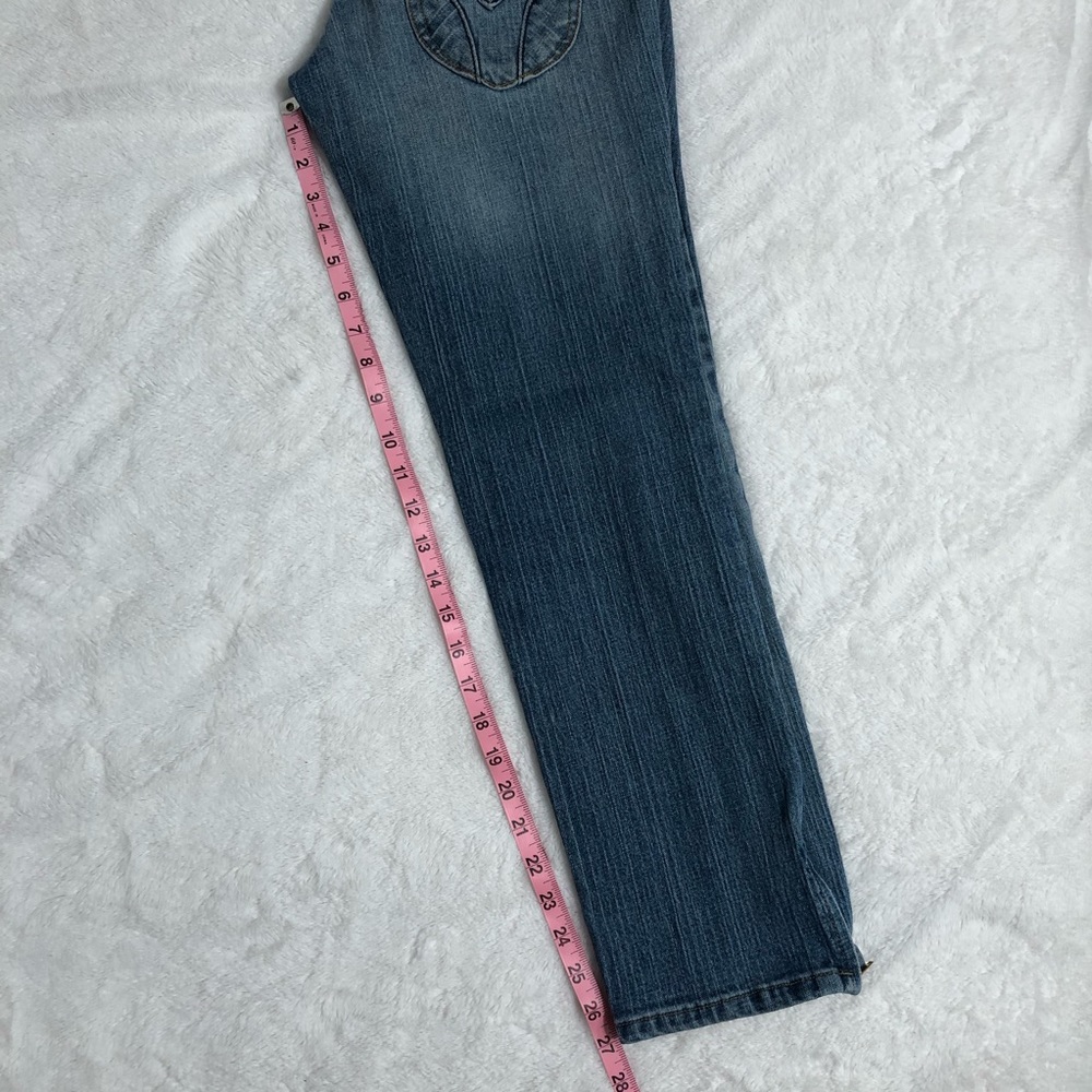 Vintage lei Jeans, “Skinny leg” with Ankle Zippers - Picture 14 of 16